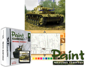 Paint by DS - Military Vehicles (Europe) (En,Fr,De,Es,It) Cover